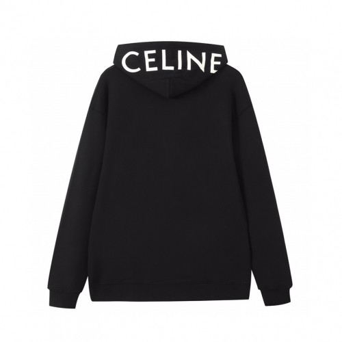 Celine Mm/Wm Cotton Hoodie Black - 셀린느 2021 남/녀 로고 코튼 후디 Cel0205x Size(s - l) 블랙