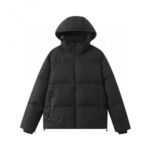 Louis vuitton Unisex Duck-down Padding Black - 루이비통 남/녀 덕다운 패딩 Lou03824x Size(m - 3xl) 블랙