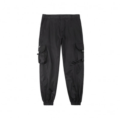 Prada  Mens Casual Cotton Pants - 프라다 2021 남성 캐쥬얼 코튼 팬츠 Pra02520x Size(m - 2xl) 블랙