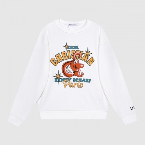 Dior  Mm/Wm Retro Logo Tshirts White - 디올 2021 남/녀 레트로 로고 맨투맨 Dio01565x Size(s - l) 화이트