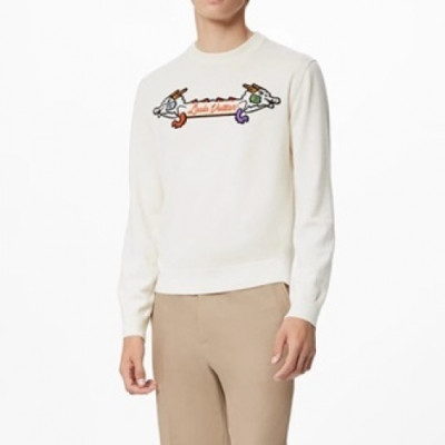 Louis vuitton  Mm/Wm Casual Sweaters Ivory - 루이비통 2021 남/녀 캐쥬얼 스웨터 Lou03833x Size(xs - l) 아이보리