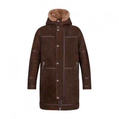 Louis vuitton  Mens Logo Leather Coats Brown - 루이비통 2021 남성 로고 가죽 코트 Lou03834x Size(m - 3xl) 브라운