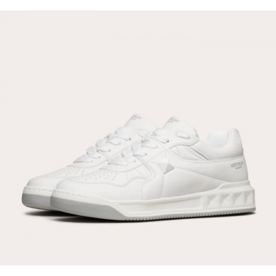 발렌티노  남성 캐쥬얼 레더 스니커즈 Size(240-275) 화이트 - Valentino 2021 Men's Casual Leather Sneakers Val0497x White