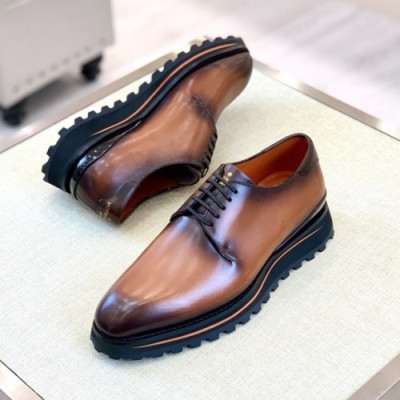 루이비통  남성 비지니스 레더 옥스퍼드 Size(240 - 270) 브라운 - Louis vuitton  Mens Business Leather Oxford Brown Lou03847x