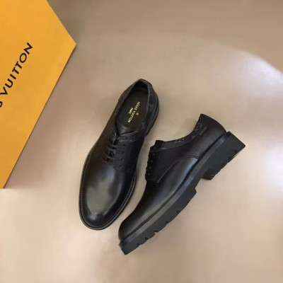 루이비통  남성 비지니스 레더 옥스퍼드 Size(240 - 275) 블랙 - Louis vuitton  Mens Business Leather Oxford Lou03852x Black