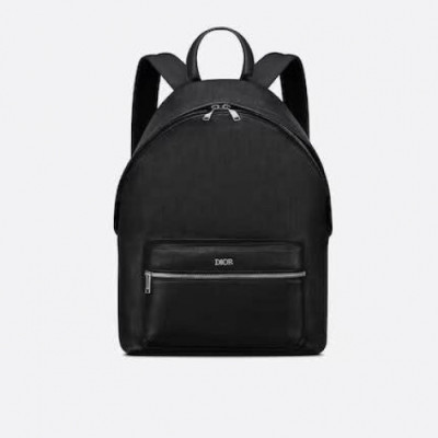 디올  남성 오블리크 모션 백팩 Size(30cm) 블랙 - Dior  Mens Oblique Motion Back Pack Dio01625x Black