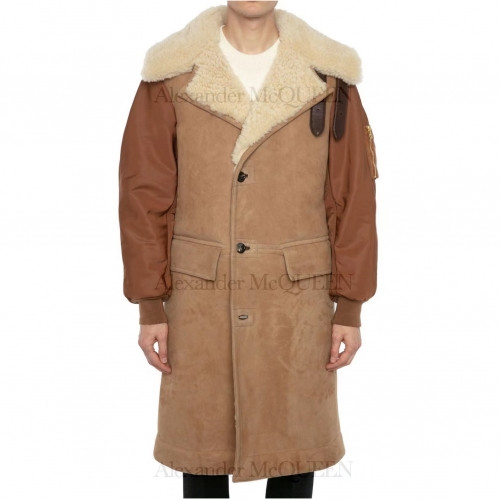 Alexander McQueen  Mens Trendy Coats Camel - 알렉산더 맥퀸 2021 남성 트렌디 코트 Ale0104x Size(m - 3xl) 카멜