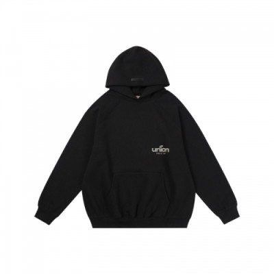 Fear of god  Unisex Logo Oversize Cotton Hoodie Black - 피어오브갓 2021 남/녀 로고 오버사이즈 코튼 후드티 Fea0365x Size(s - xl) 블랙