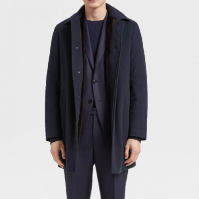 Ermenegildo Zegna  Mens Business Coats Navy - 에르메네질도 제냐 2021 남성 비지니스 코트 Zeg0324x Size(m - 3xl) 네이비