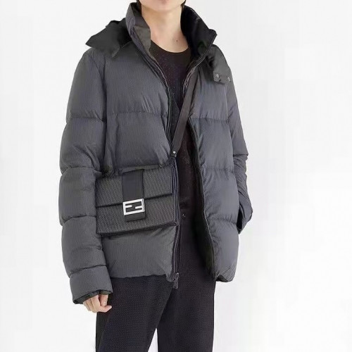 Fendi Unisex Monster Duck Down Padding Black - 펜디 2021 남/녀 몬스터 덕다운 패딩 Fen01123x