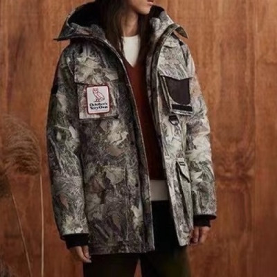 Canada goose  Unisex Patch Logo Casual Goose Down Padding Parka Gray - 캐나다구스 2021 남자 패치 로고 캐쥬얼 구스다운 패딩 파카 Can0381x Size(xs - 2xl) 그레이