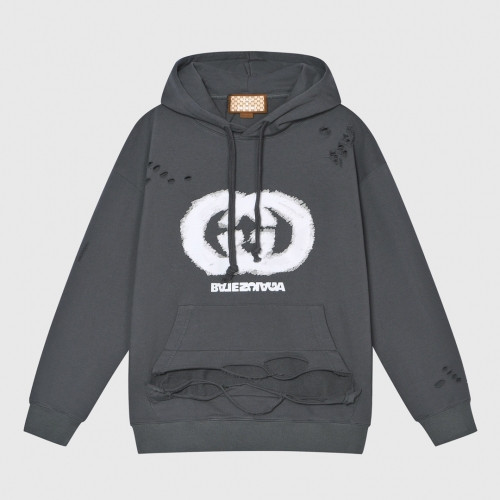 Gucci  Unisex Logo Casual Cotton Hoodie Gray - 구찌 2021 남/녀 로고 캐쥬얼 코튼 후드티 Guc04514x Size(xs - l) 그레이