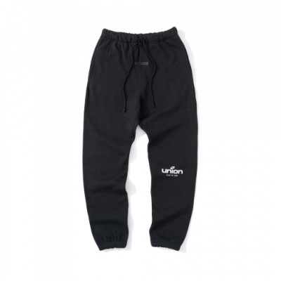 Fear of god  Mens Logo Modern Casual Pants Black - 피어오브갓 2021 남성 로고 모던 캐쥬얼 팬츠 Fea0380x Size(s - xl) 블랙