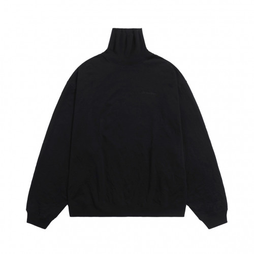 Balenciaga  Unisex Logo Crew-neck Cotton Tshirts Black - 발렌시아가 2021 남성 로고 크루넥 코튼 맨투맨 Bal01279x Size(s - l) 블랙