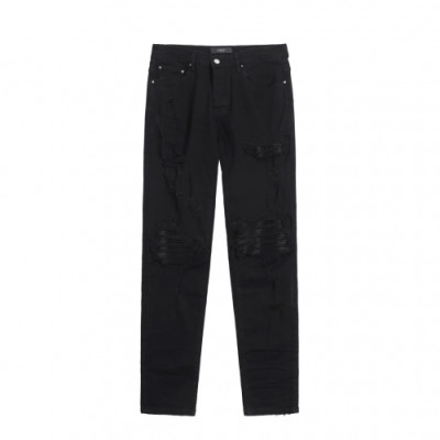 Amiri  Mens Trendy Denim Pants Black - 아미리  남성 트렌디 데님 팬츠 Ami0340x Size(30 - 38) 블랙