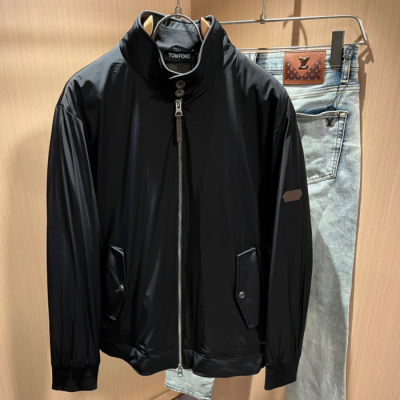 톰포드 남성 캐쥬얼 블랙 자켓 - Mens Black Jackets - tomf0043x