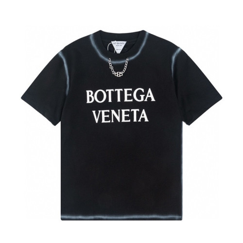 보테가 남성 크루넥 블랙 반팔티 - Mens Black Tshirts - bot0235x