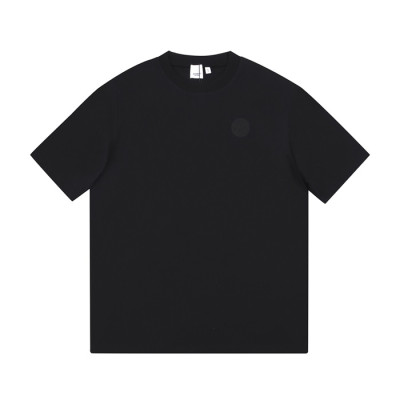 버버리 남성 크루넥 블랙 반팔티 - Mens Black Tshirts - Bur04217x