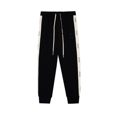 프라다 남성 캐쥬얼 블랙 팬츠 - Mens Black Pants - pra02622x