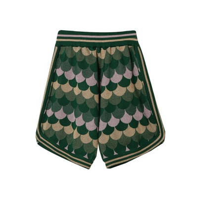 피어오브갓 남성 캐쥬얼 그린 반바지 - Mens Green Half-pants - fea0389x