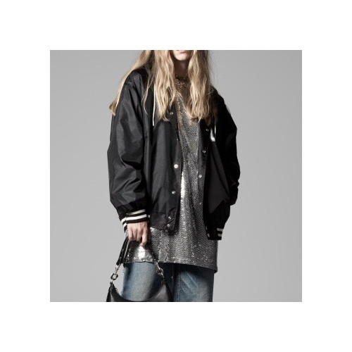 셀린느 남/녀 캐쥬얼 블랙 자켓 - Unisex Black Jackets - cel0229x