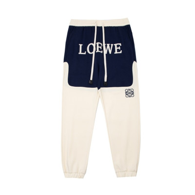 로에베 남성 캐쥬얼 네이비 팬츠 - Mens Navy Pants - loe0576x