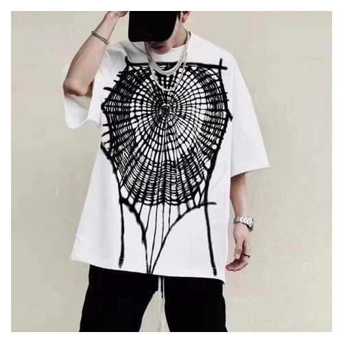 지방시 남성 크루넥 화이트 반팔티 - Mens White Tshirts - giv0635x