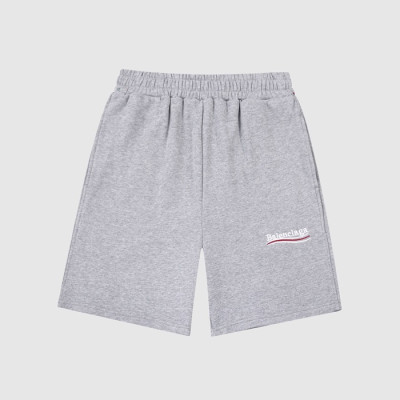 발렌시아가 남성 캐쥬얼 그레이 반바지 - Mens Gray  Half-pants - bal01355x