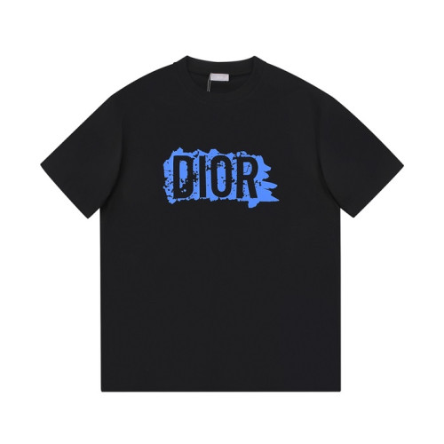 디올 남성 크루넥 블랙 반팔티 - Mens Black Tshirts - dio01732x
