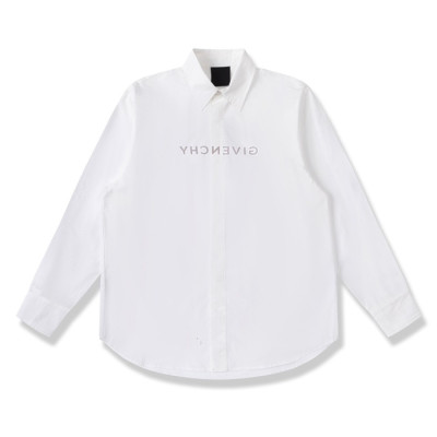 지방시 남성 모던 화이트 셔츠 - Mens White Tshirts - giv0643x