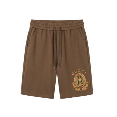 구찌 남성 캐쥬얼 브라운 반바지 - Mens Brown Half-pants - guc04696x