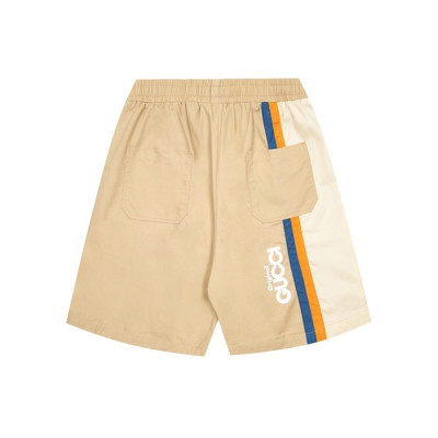 구찌 남성 캐쥬얼 카멜 반바지 - Mens Camel Half-pants - guc04699x