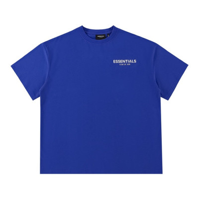 피어오브갓 남성 블루 크루넥 반팔티 - Mens Blue Tshirts - fea0391x