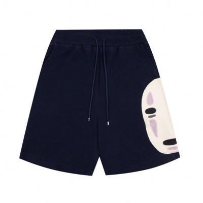 로에베 남성 캐쥬얼 네이비 반바지 - Mens Navy Half-pants - loe0583x