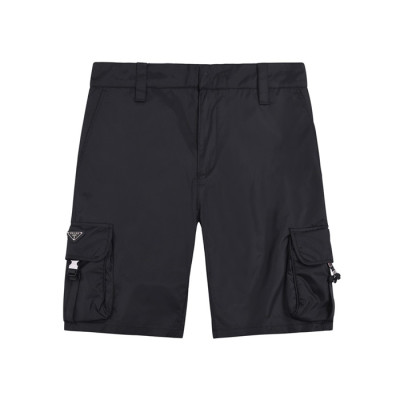 프라다 남성 모던 블랙 반바지 - Mens Black Half-pants - pra02647x