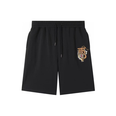 버버리 남성 캐쥬얼 블랙 반바지 - Mens Black Half-pants - bur04273x