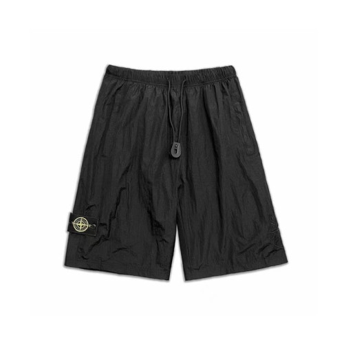 스톤아일랜드 남성 캐쥬얼 블랙 반바지 - Mens Black Half-pants - sto0462x