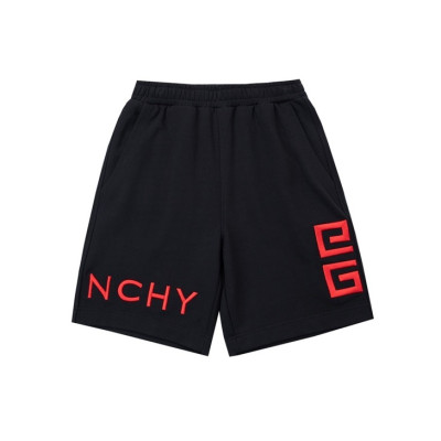 지방시 남성 캐쥬얼 블랙 반바지 - Mens Black Half-pants - giv0671x