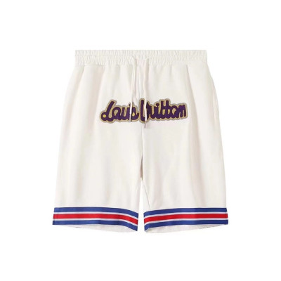 루이비통 남성 아이보리 반바지 - Mens Ivory Half-pants - lou04194x