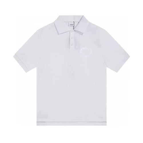 버버리 남성 화이트 폴로 반팔티 - Mens White Tshirts - Bur04302x