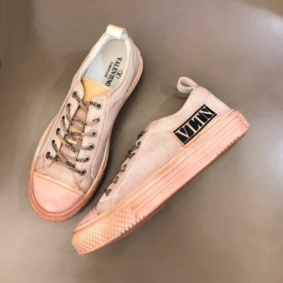 발렌티노 남성 트렌디 핑크 스니커즈 - Mens Pink Sneakers - val02520x