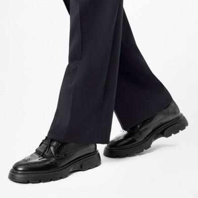 루이비통 남성 Bold 블랙 옥스퍼드 - Mens Black Oxford - lou04205x