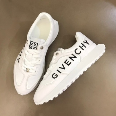 지방시 남성 이니셜 화이트 스니커즈 - Mens White Sneakers - giv0684x