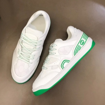 구찌 남성 Basket 화이트 스니커즈- Mens White Sneakers - guc04803X