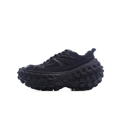 발렌시아가 남/녀 Hacker 블랙 스니커즈 - Unisex Black Sneakers - bal01474x