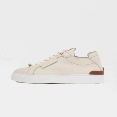 제냐 남성 이니셜 화이트 스니커즈 - Mens White Sneakers - zeg0380x