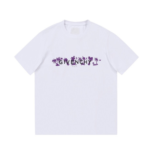 지방시 남성 크루넥 화이트 반팔티 - Mens White Tshirts - giv0697x