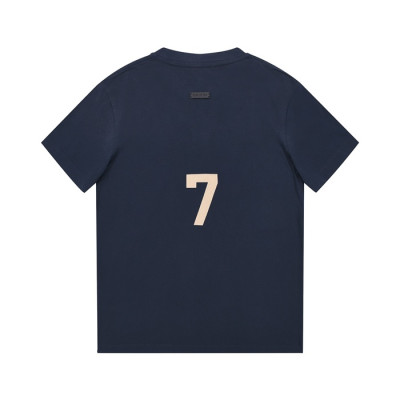 피어오브갓 남성 네이비 크루넥 반팔티 - Mens Navy Tshirts - fea0402x