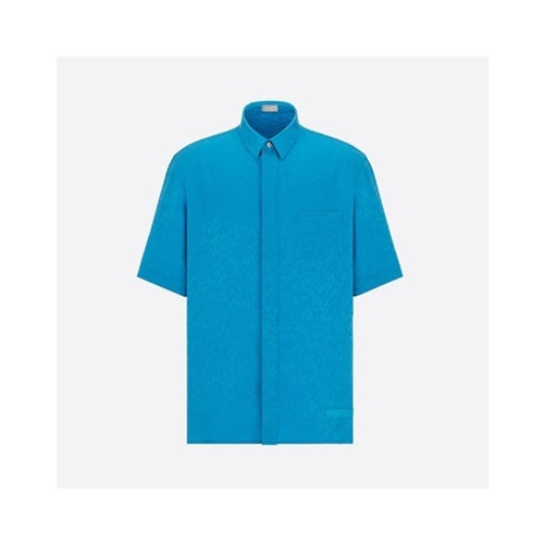 디올 남성 블루 폴로 반팔티 - Mens Blue Tshirts - dio01789x