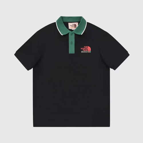 구찌 남성 블랙 폴로 반팔티 - Mens Black Tshirts - guc04835x